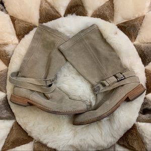 Twin-Set Simona Barbieri Suede Leather Boots